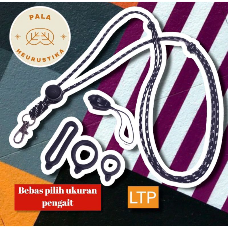 

Tali Perusik Lanyard Id Card Gantungan Kalung Kerajinan Tangan O Ring 13mm 20mm 40mm