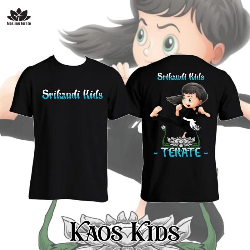 KAOS PSHT SH TERATE KIDS ANAK PENDEKAR SRIKANDI KIDS CILIK