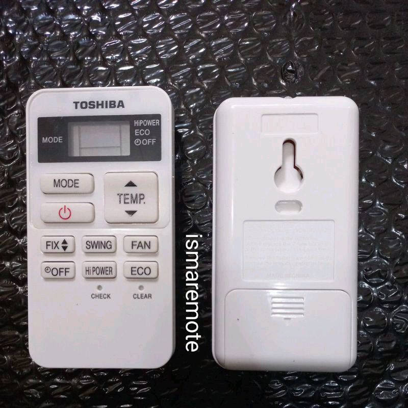 REMOTE REMOT AC TOSHIBA ECO WC-UA02NE