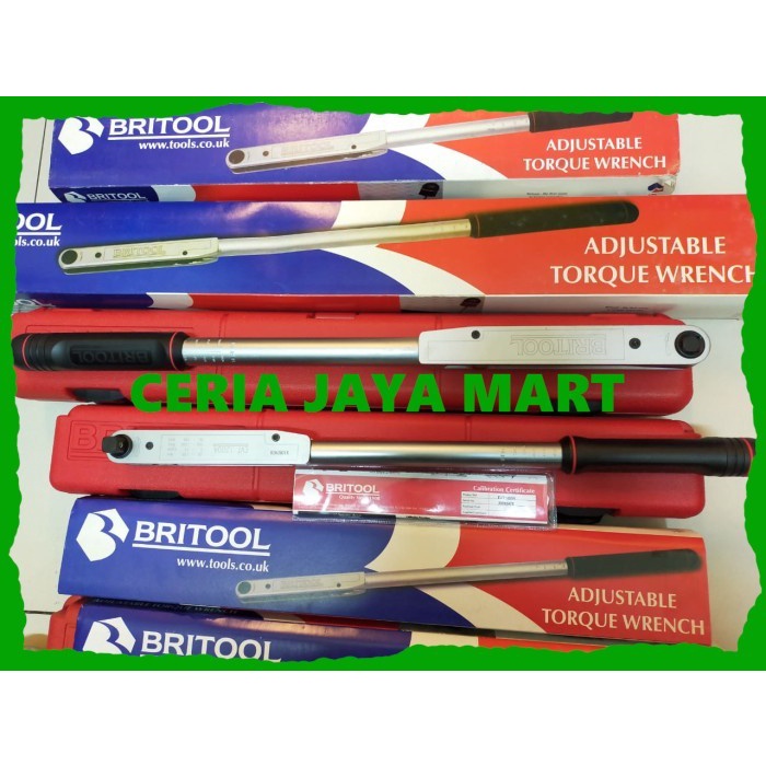 Kunci momen kunci torsi 1/2" torque wrench EVT 2000 A BRITOOL EVT2000A