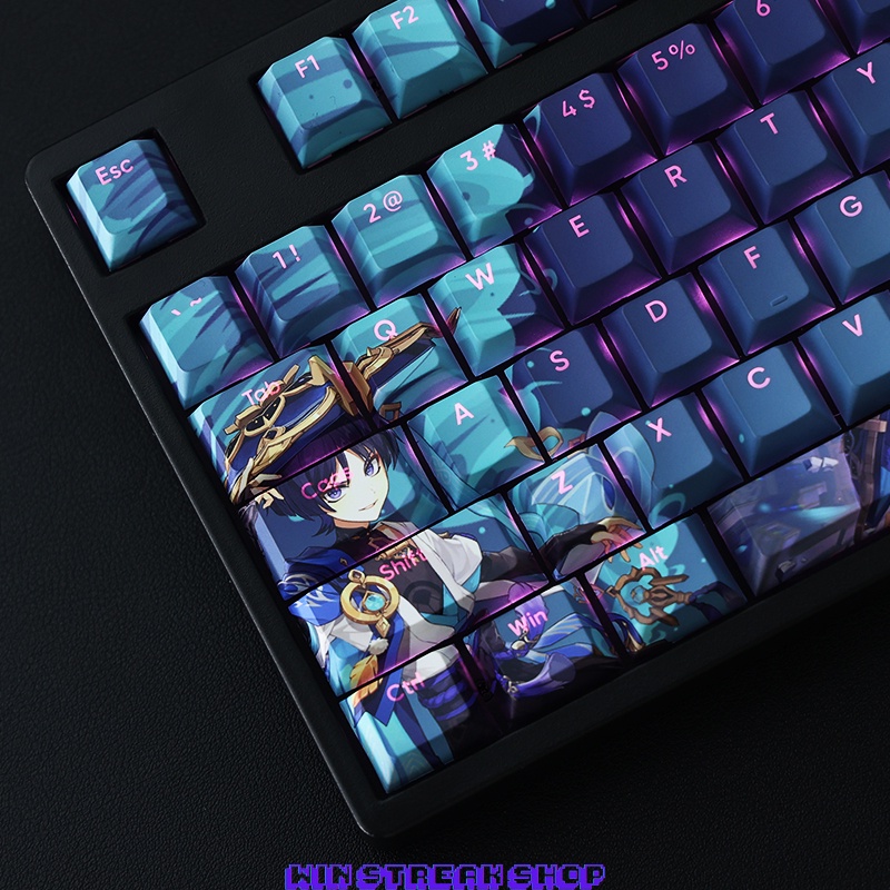 Keycaps Wanderer Genshin Impact / Wanderer Scaramouche Keycaps