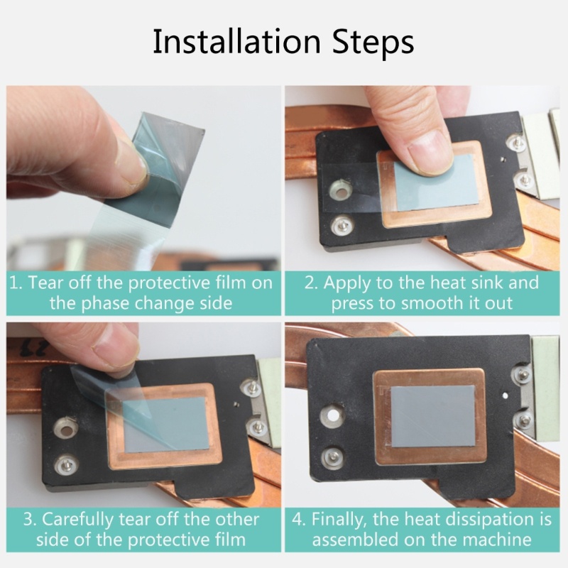 Vivi PTM7950 Thermal Pad Untuk Komputer GPU CPU Core Phase-change Heat Dissipation Pad