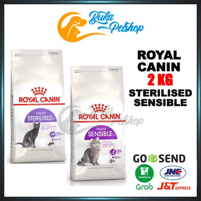 ROYAL CANIN STERILISED 2KG ROYAL CANIN SENSIBLE 2KG