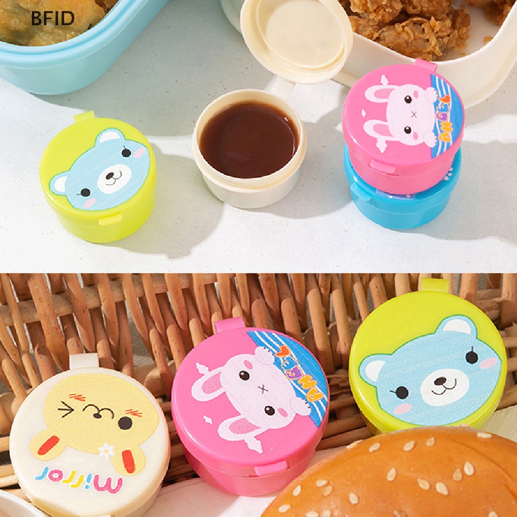 [BFID] Botol Saos Bumbu Mini Lucu Portable Wadah Saus Saos Salad Bento [ID]