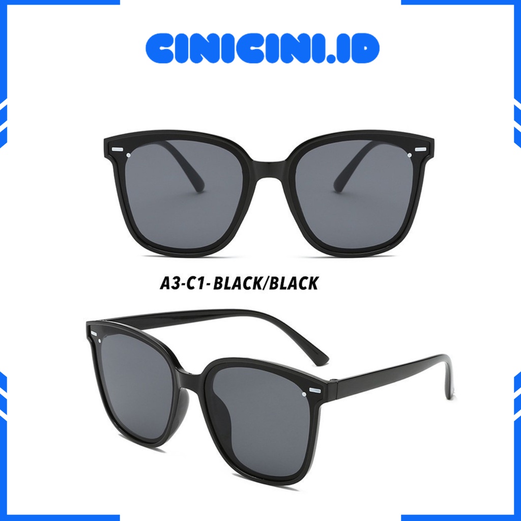 [ Cinicini ] Kacamata Hitam UnisexSunglasses Fashion Korean ( KH 001 )