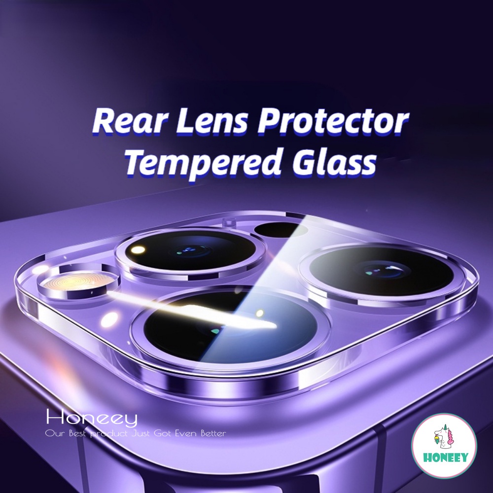 3D Transparent Back Camera Lens Screen Protector for Iphone Xr 7Plus 8Plus X XS 14 13 11 12 Pro Max Film Tempered Glass Camera Accessories