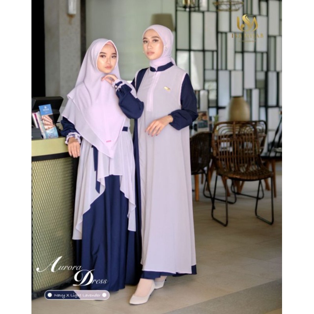 CMSSTORE | READY STOK Aurora Dress by Isahijab Dress Couple Isa Hijab