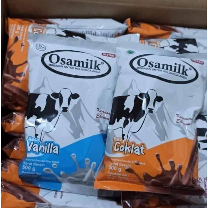 

Osamilk susu penambah berat badan ( COKLAT DAN VANILLA )