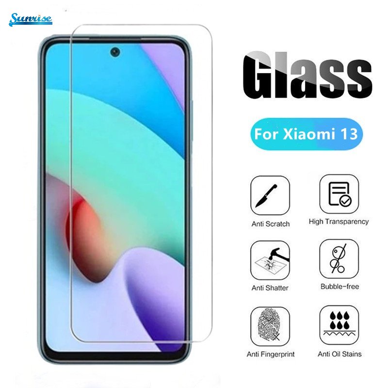 XIAOMI 1pc Full Cover HD Ultra-Tipis Anti Pecah Film Pelindung Kaca Tempered Tahan Gores Untuk Xiaomi13