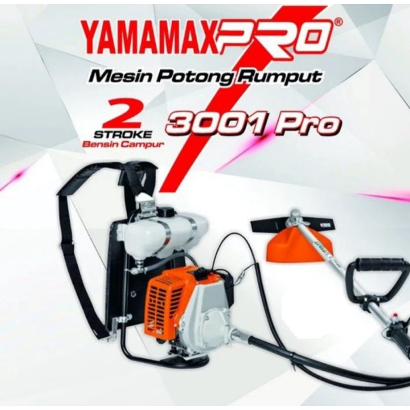 Mesin Potong Rumput Gendong 2 Tak YAMAMAX PRO 3001 PRO