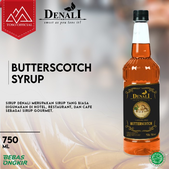 

DENALI SIRUP FLAVOUR BUTTERSCOTH 750ML SYRUP