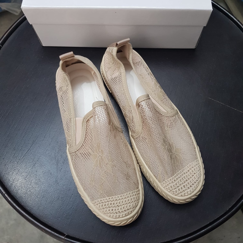 [✅BISA COD] 10110 ESPADRILLES MESH KLASIK (REAL PICTURE)