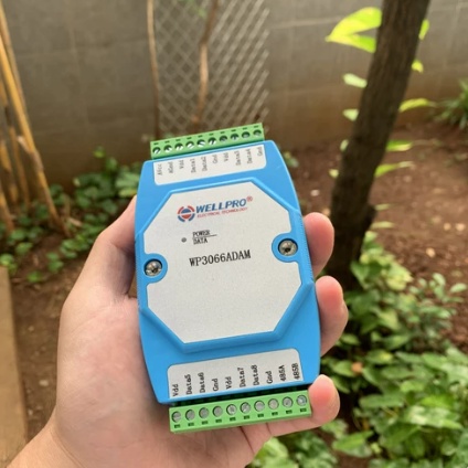 WP3066ADAM - temperature acquisition module / RS485 MODBUS RTU