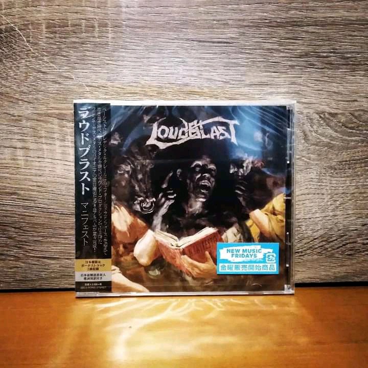 CD IMPORT - LOUDBLAST - MANIFESTO (JAPAN CD + OBI)