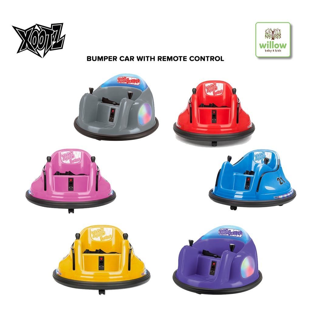 Xootz Bumper Car With Remote Control Mainan Anak