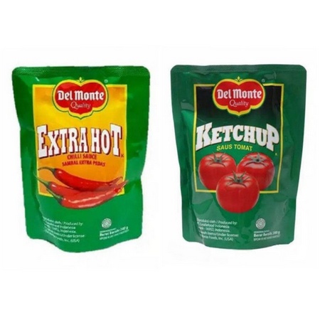 

[TM5] Delmonte Saus Sambal & Saus Tomat 200gr / Delmonte Extra Hot Chilli Sauce / Delmonte Ketchup