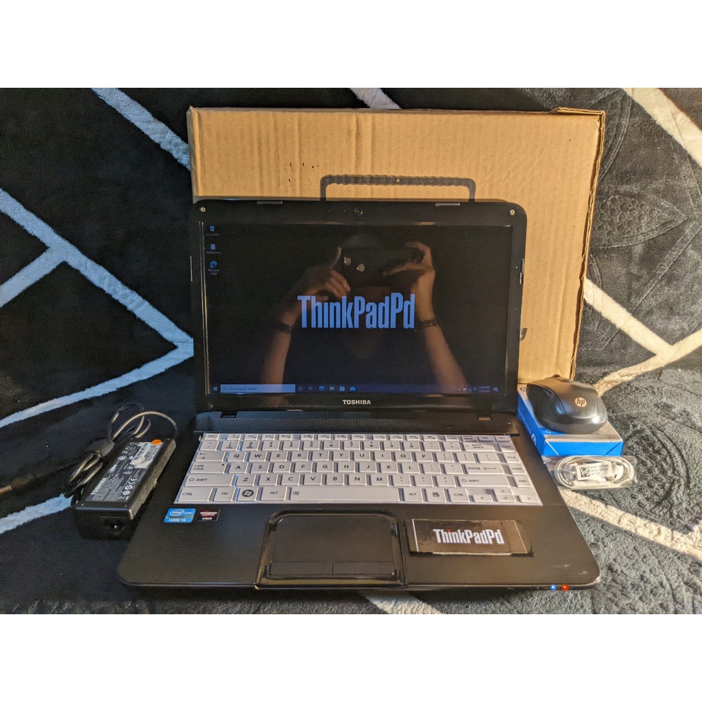 Laptop Toshiba C840 Core i5 2430M Vga Radeon SSD Mulus