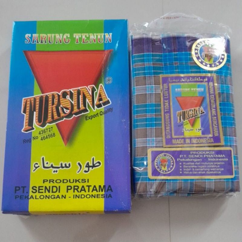 SARUNG TENUN TURSINA KOTAK