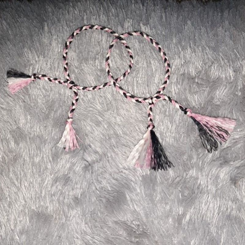 Gelang tali kepang *handmade*