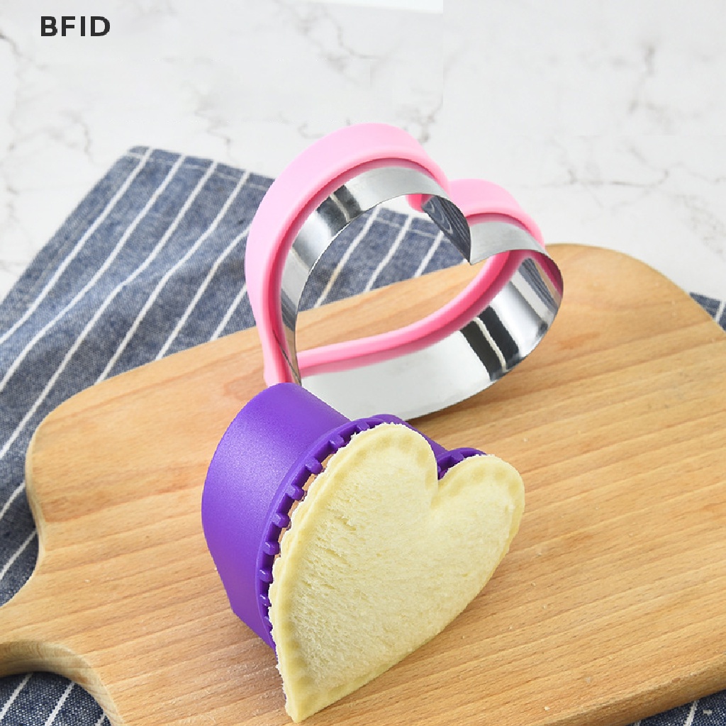 [BFID] Sandwich Cutter Cetakan Roti Stainless Steel Metal Cookie Cutters Mold Baking [ID]