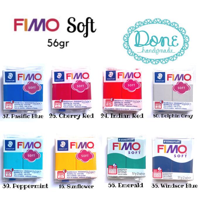 Polymer Clay Fimo Soft modelling clay sculpting clay bahan clay fimo