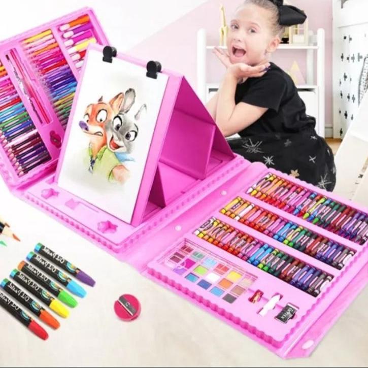 

Miliki ス PENSIL WARNA KRAYON ISI 208 PCS CRAYON SET MEWARNAI RANDOM
