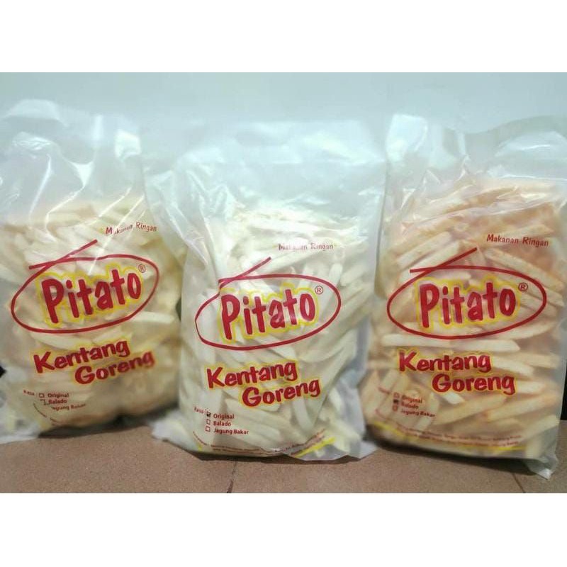 

PITATO STIK KENTANG GORENG DENGAN 3 RASA