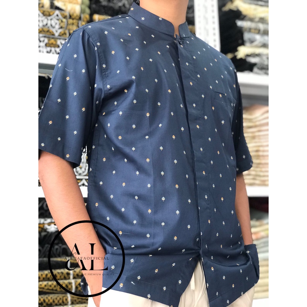 Baju Koko DL/Koko Pria Lengan Panjang & Pendek Bahan Full Katun