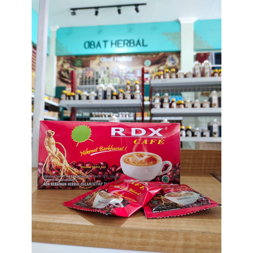 

Kopi RDX cafe kemasan per sachet