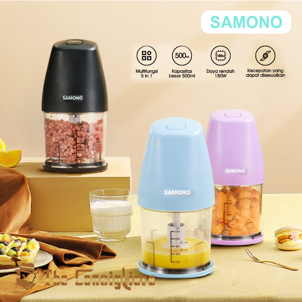 Jual Samono Food Chopper Blender SW099 SWC180 Multifungsi Food