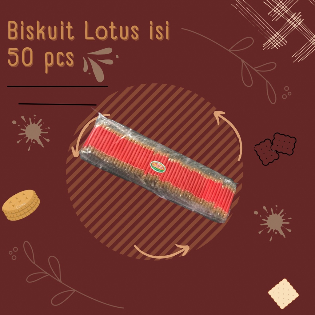 

Lotus Biscoff Biskuit isi 50pcs