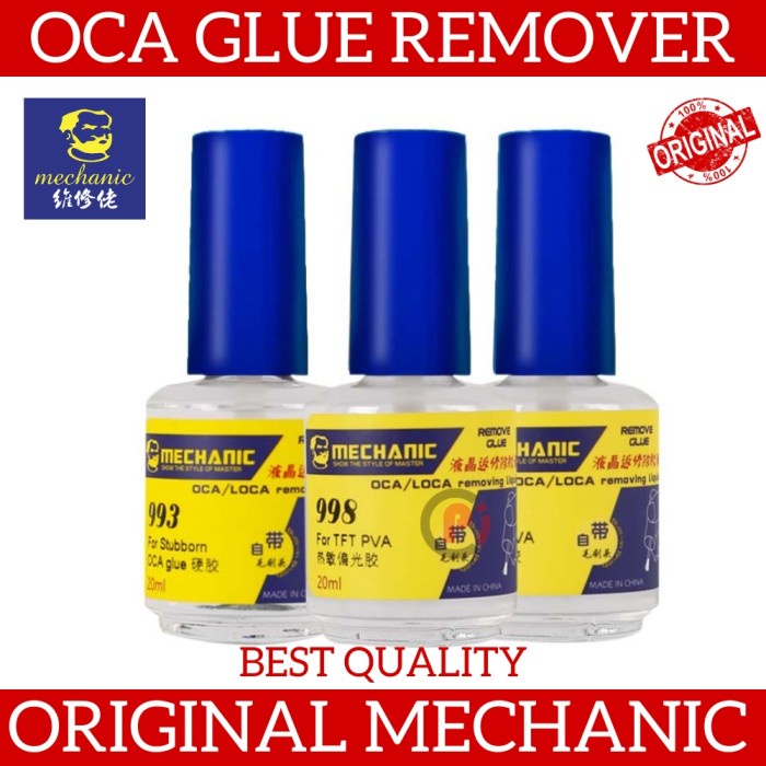 MECHANIC 993 883 Cairan Removing Lem OCA LOCA Glue Remover Isi 20mL