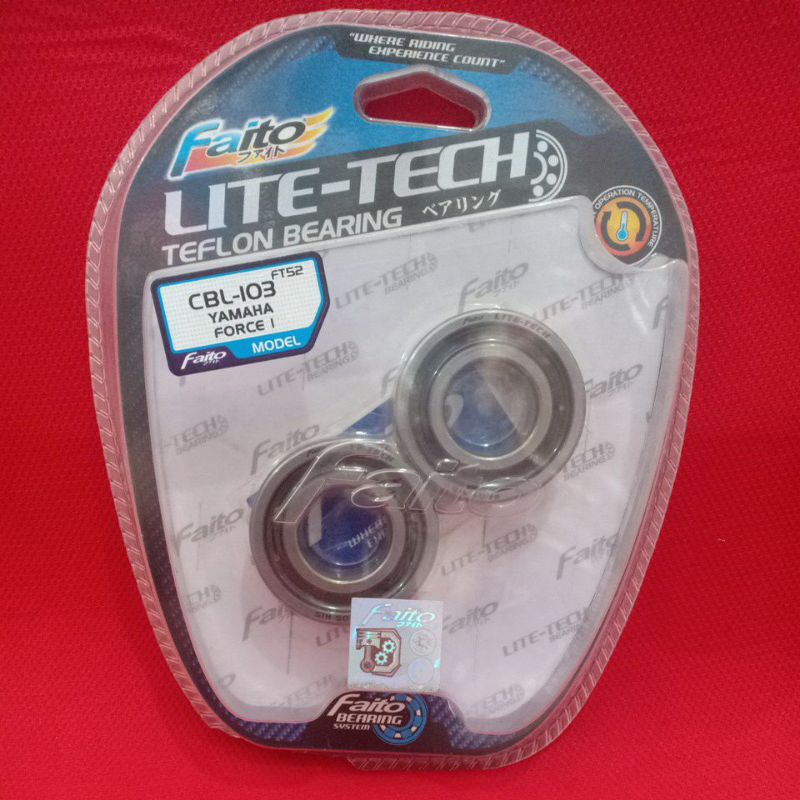bearing laher klaher klahar kruk as faito fizr force 1 fiz r f1zr faito lite tech