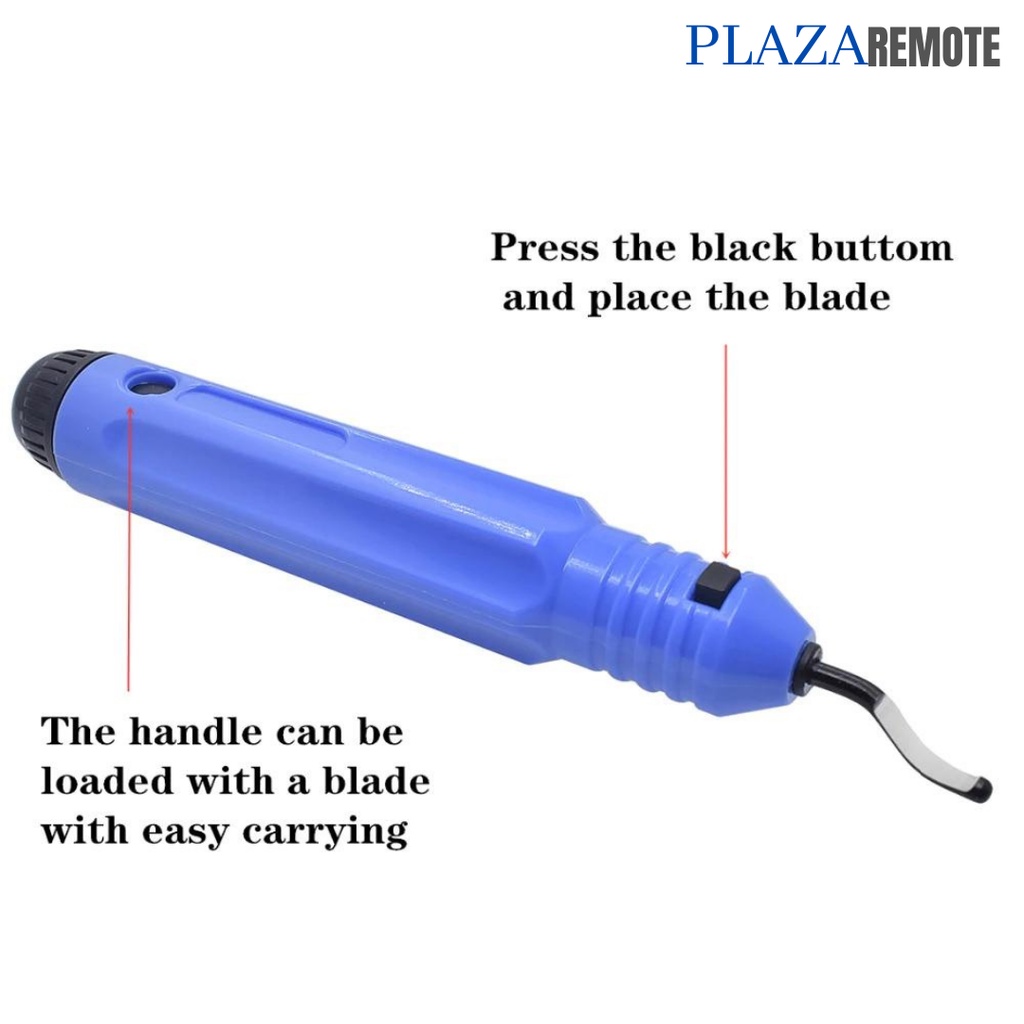 CUTTER PENGKIKIS SCRAPER SISI KAYU GYPSUM DEBURING + MATA ISI 10 PC