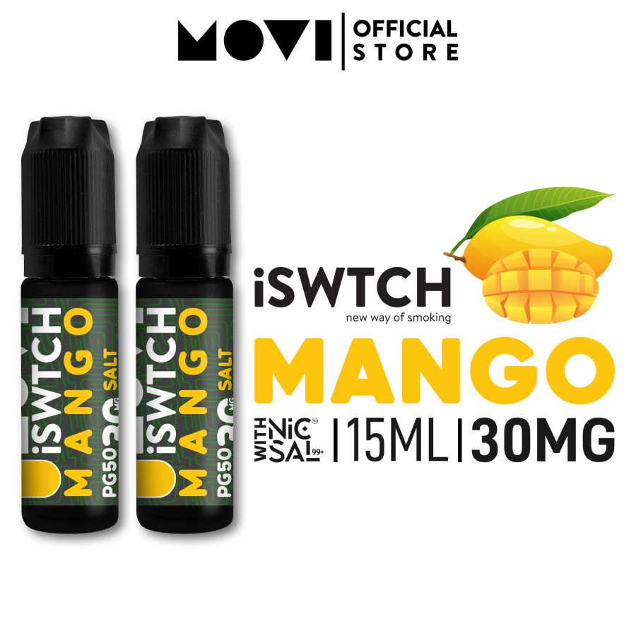 ISWTCH Mango Salt 15ML by MOVI