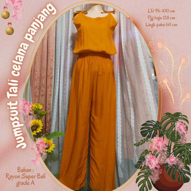 Jumpsuit Tali celana panjang