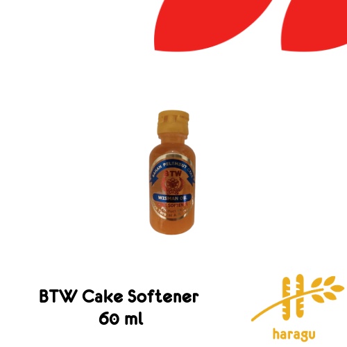 Wisman Oil/Vanilla Oil BTW / Cake Softener 60 ml