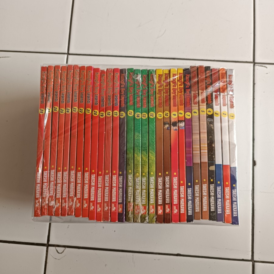 Komik kungfu boy legends Set