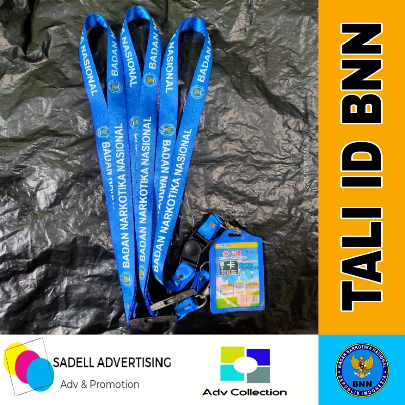 

Tali Id Card BNN Lanyard BNN Biru