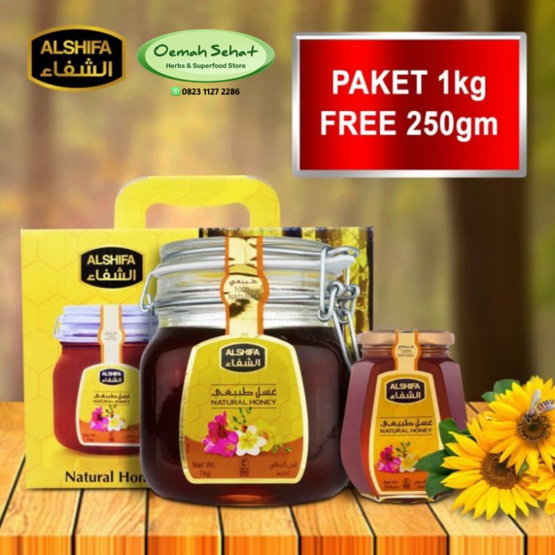 

Madu Alshifa 1000 gram FREE 250 gram - Alsyifa madu impor