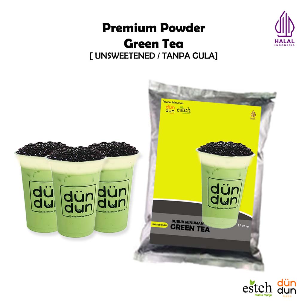 

Green Tea Powder Minuman 1000gr Bubuk Minuman Boba esteh Premium