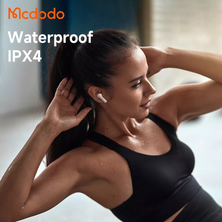 MCDODO Earphone Wireless BT 5.1 HD Stereo Tws Android IOS Windows