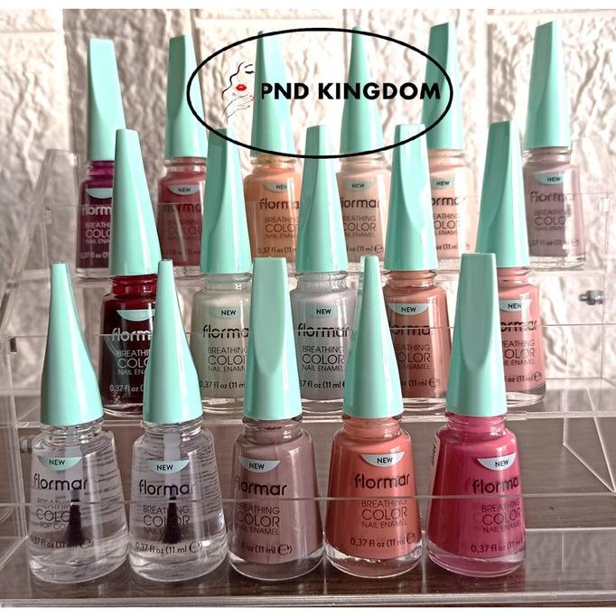 [ ORIGINAL ] FLORMAR BREATHING Color Nail Enamel Kutek Halal Turki