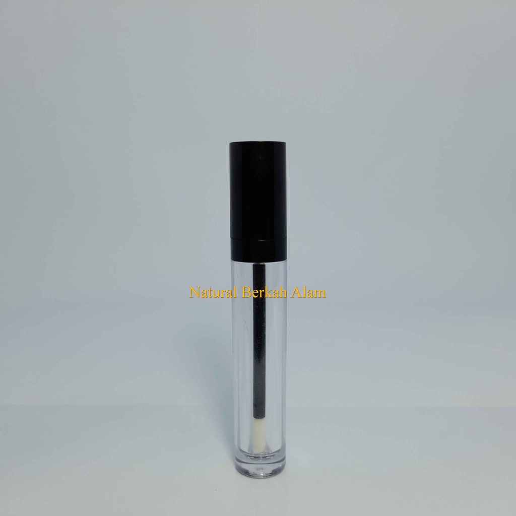 Lip Gloss 4 Ml Natural / Lip Gloss Plastik / Decorate Packaging / Lip Gloss Bulat / Lip Gloss Kotak 