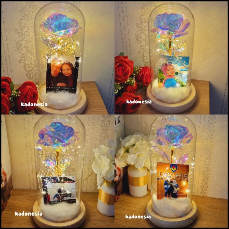 Kado Valentine / Lampu Mawar Foto / Hadiah Cewek