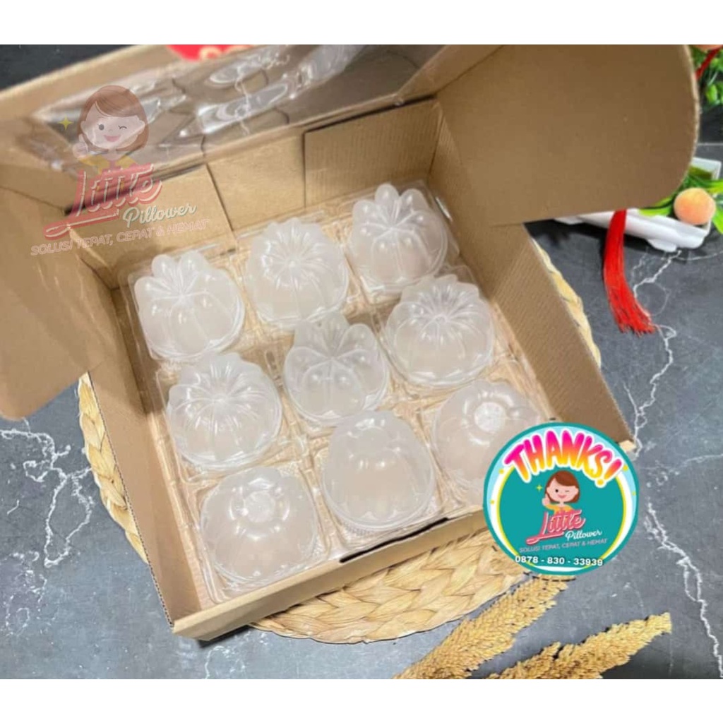 (GRANDIA) CETAKAN Puding Jelly Premium Food Grade Tebal - Pudding Mini