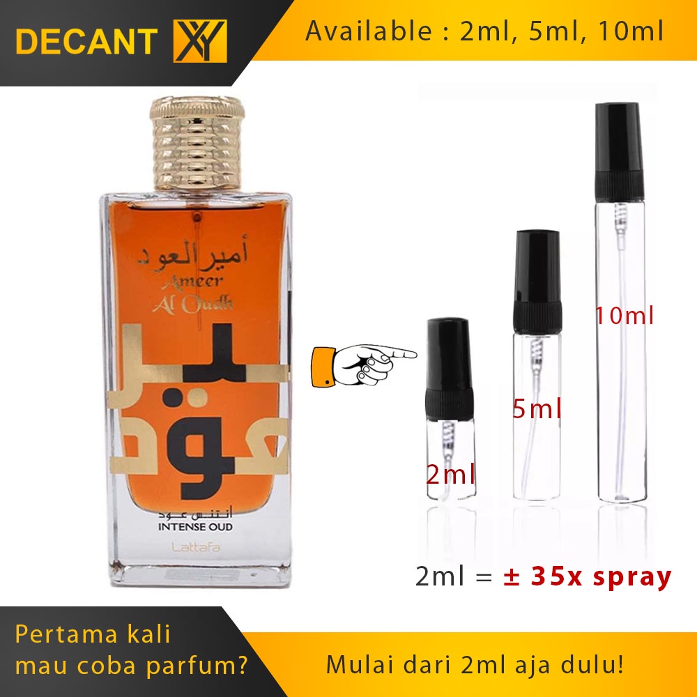 Decant Parfum Lattafa Ameer Al Oudh Intense Oud