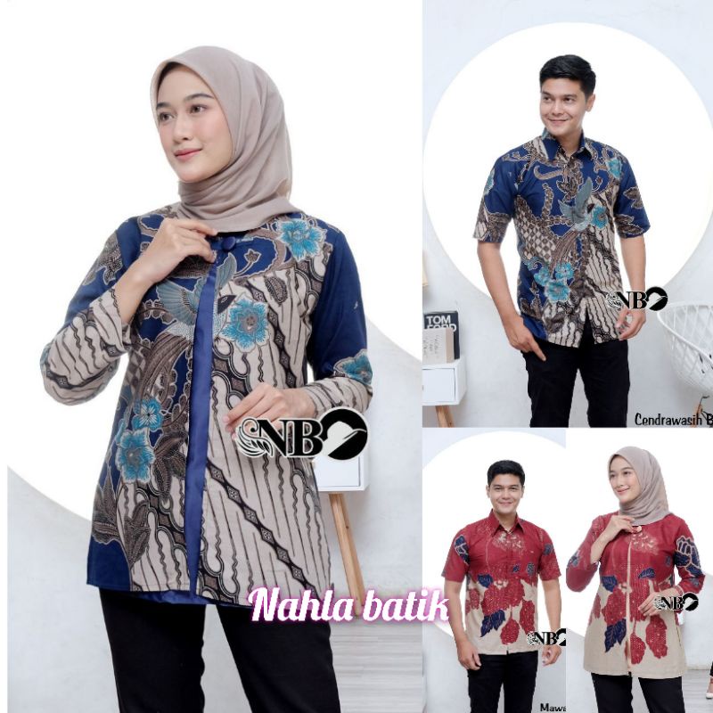 Batik Couple Pasangan | Baju Batik Couple | Batik Couple | Batik Tunik Couple Seragam