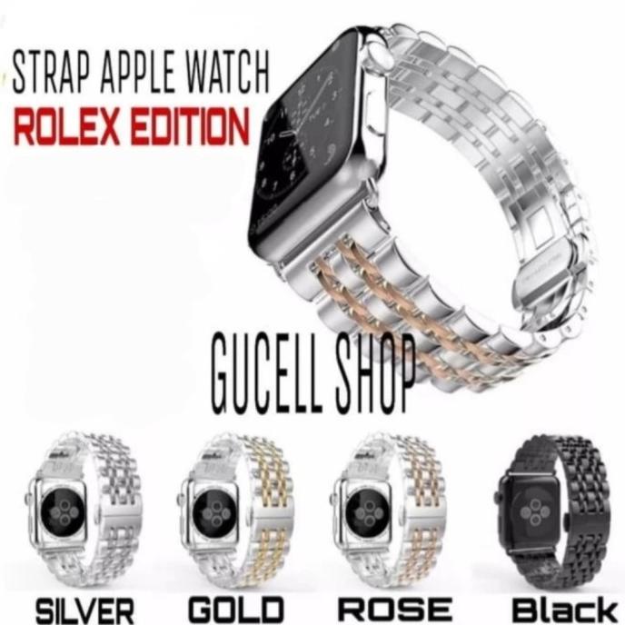 STRAP APPLE WATCH 8 ULTRA 7 SE ROLEX STAINLESS STRAP IWATCH ULTRA 8 7