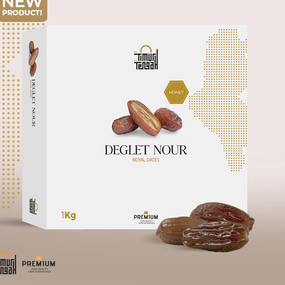 

Terbaruϟday Kurma Tunisia Madu 1kg Timur Tengah Premium Deglet Noor Honey